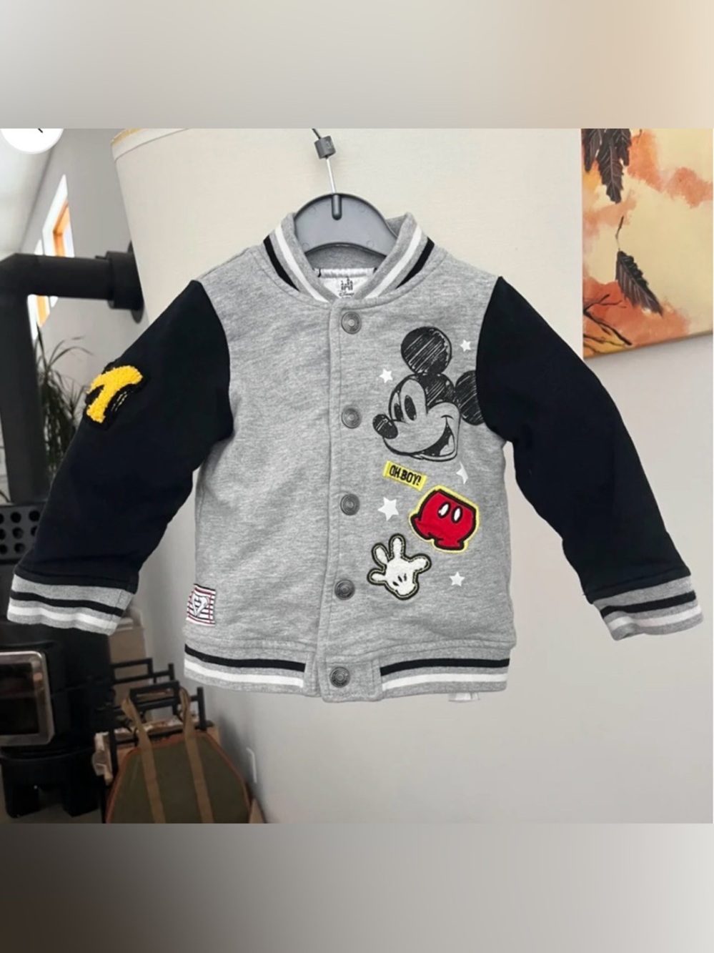 Disney Store Mickey Varsity Jacket